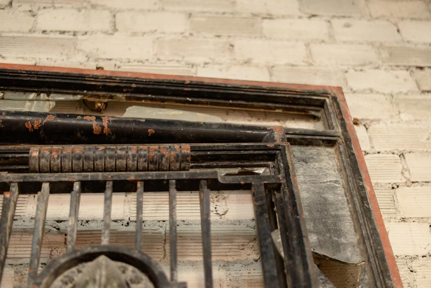 POILLERAT Gilbert - Paire de portes et garde-corps Art Déco en fer forgé et bronze, 1936 POILLERAT Gilbert - Paire de portes et garde-corps Art Déco en fer forgé et bronze, 1936-12