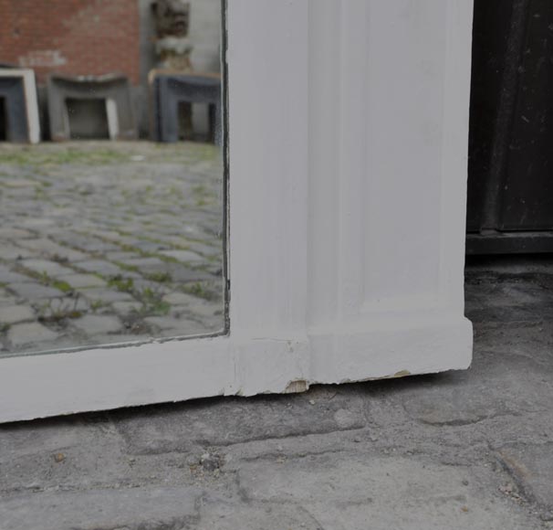 Trumeau ancien de style Louis XVI à frise de laurier Trumeau ancien de style Louis XVI à frise de laurier-3