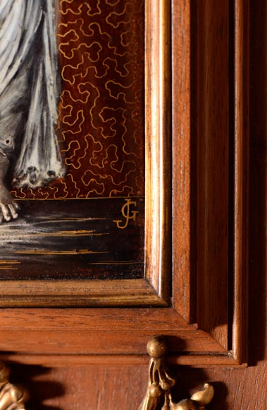 Édouard LIÈVRE (Auteur du modèle, 1829 – 1886), Paul SORMANI (ébéniste, 1817 – 1874 ou 1875) Buffet d’apparat néo-Renaissance et console. Édouard LIÈVRE (Auteur du modèle, 1829 – 1886), Paul SORMANI (ébéniste, 1817 – 1874 ou 1875) Buffet d’apparat néo-Renaissance et console.-6