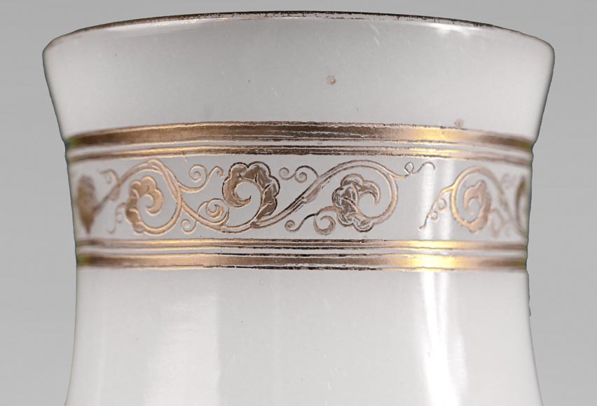 BACCARAT, Paire de vases aux échassiers, vers 1880 BACCARAT, Paire de vases aux échassiers, vers 1880-5