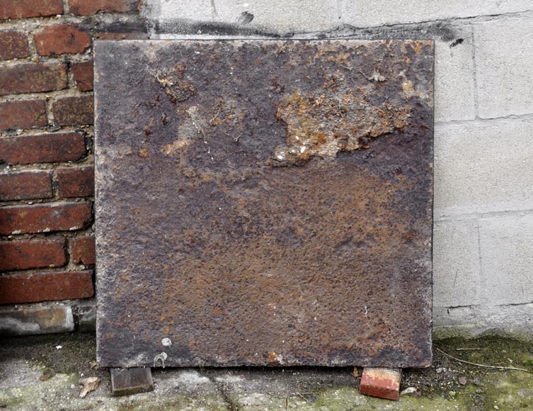 La descente aux Enfers d'Enée - Plaque de cheminée ancienne de style Louis XVI  La descente aux Enfers d'Enée - Plaque de cheminée ancienne de style Louis XVI -7