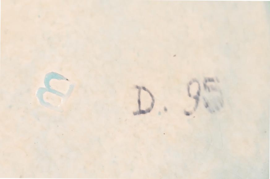 Manufacture J. VIEILLARD & CIE, Un rare plat à décor de carpes Koï de style japonisant  Manufacture J. VIEILLARD & CIE, Un rare plat à décor de carpes Koï de style japonisant -6