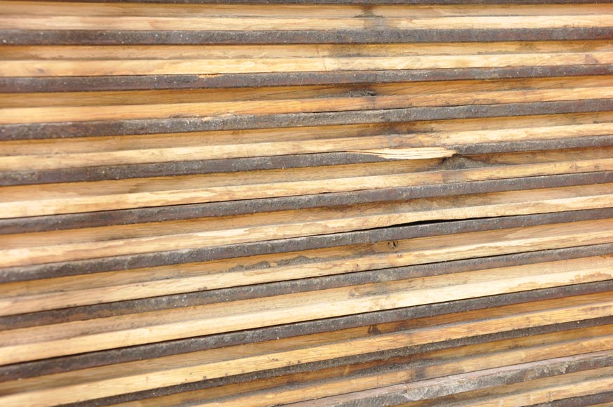 Lot de 50 m² de parquet droit en chêne Lot de 50 m² de parquet droit en chêne-5