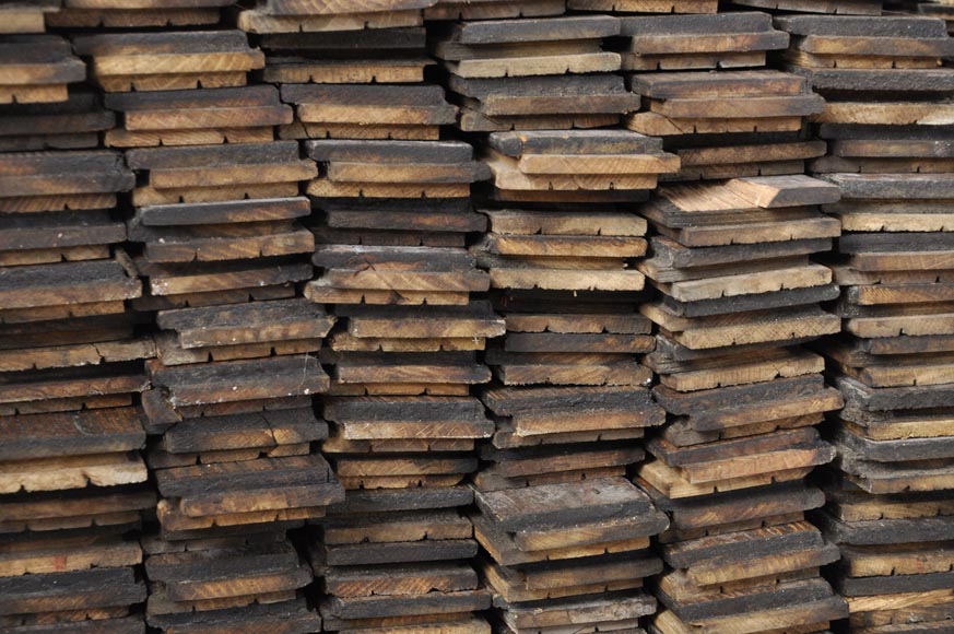 Lot de 50 m² de parquet droit en chêne Lot de 50 m² de parquet droit en chêne-6