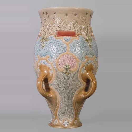 Louis-Robert CARRIER-BELLEUSE (1848 - 1913) et Faïencerie de CHOISY LE ROI (1863 - 1938) :