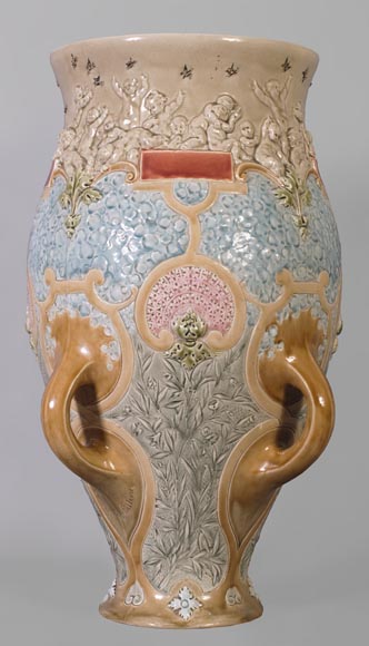 Louis-Robert CARRIER-BELLEUSE (1848 - 1913) et Faïencerie de CHOISY LE ROI (1863 - 1938) :  Louis-Robert CARRIER-BELLEUSE (1848 - 1913) et Faïencerie de CHOISY LE ROI (1863 - 1938) :