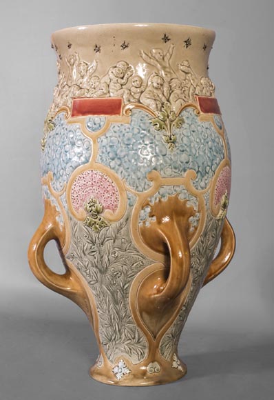 Louis-Robert CARRIER-BELLEUSE (1848 - 1913) et Faïencerie de CHOISY LE ROI (1863 - 1938) :  Louis-Robert CARRIER-BELLEUSE (1848 - 1913) et Faïencerie de CHOISY LE ROI (1863 - 1938) :