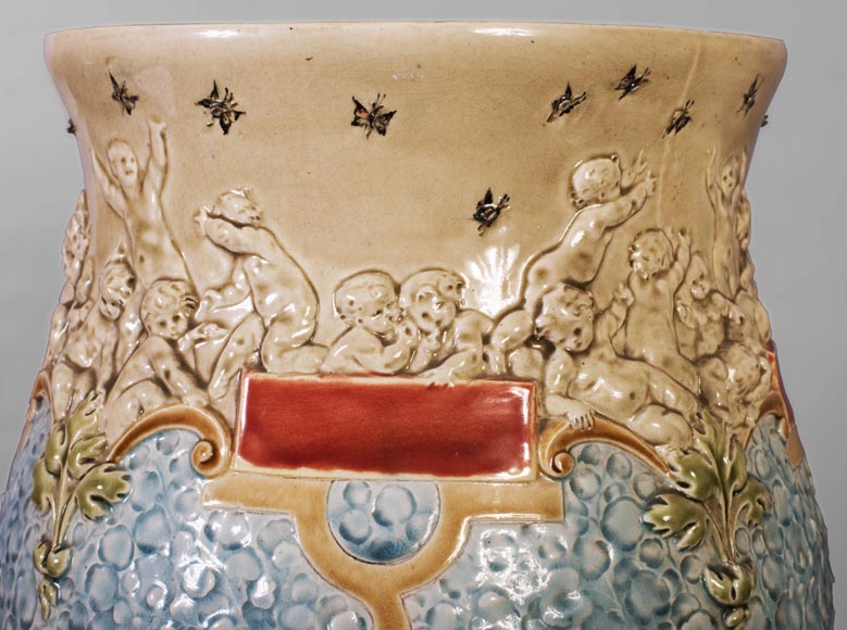 Louis-Robert CARRIER-BELLEUSE (1848 - 1913) et Faïencerie de CHOISY LE ROI (1863 - 1938) :  Louis-Robert CARRIER-BELLEUSE (1848 - 1913) et Faïencerie de CHOISY LE ROI (1863 - 1938) :