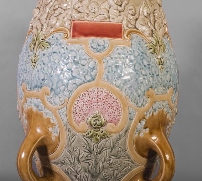 Louis-Robert CARRIER-BELLEUSE (1848 - 1913) et Faïencerie de CHOISY LE ROI (1863 - 1938) :  Louis-Robert CARRIER-BELLEUSE (1848 - 1913) et Faïencerie de CHOISY LE ROI (1863 - 1938) :