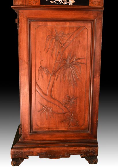 Gabriel VIARDOT (attribué à), Meuble japonisant aux panneaux incrustés de nacre, fin du XIXe siècle Gabriel VIARDOT (attribué à), Meuble japonisant aux panneaux incrustés de nacre, fin du XIXe siècle-12