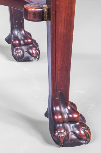 Bureau secrétaire japonisant à décor de papillons en marqueterie de nacre Bureau secrétaire japonisant à décor de papillons en marqueterie de nacre-7