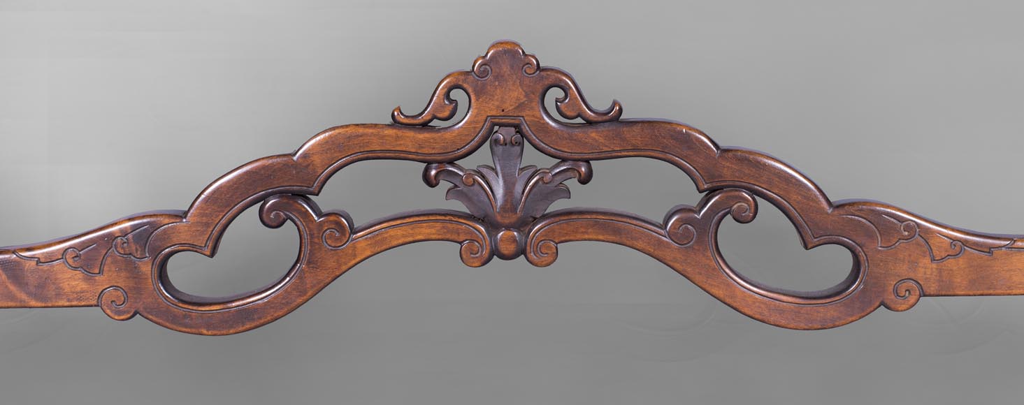 Maison des Bambous Alfred PERRET et Ernest VIBERT (attribué à) - Bureau plat japonisant à décor de nacre et d'ivoire Maison des Bambous Alfred PERRET et Ernest VIBERT (attribué à) - Bureau plat japonisant à décor de nacre et d'ivoire-9