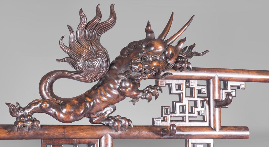 PERRET & VIBERT (attribué à) - Vestiaire d'entrée japonisant PERRET & VIBERT (attribué à) - Vestiaire d'entrée japonisant-1