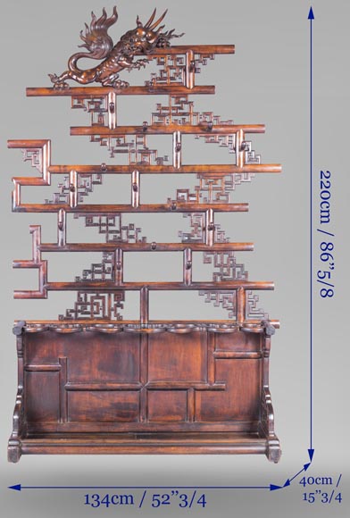 PERRET & VIBERT (attribué à) - Vestiaire d'entrée japonisant PERRET & VIBERT (attribué à) - Vestiaire d'entrée japonisant-9