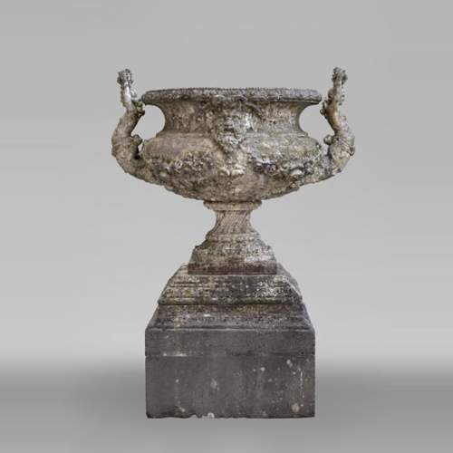 Fonderie Ducel, Grand vase aux sirènes, deuxième moitié du XIXe siècle