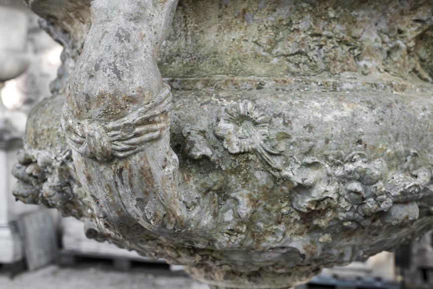 Fonderie Ducel, Grand vase aux sirènes, deuxième moitié du XIXe siècle Fonderie Ducel, Grand vase aux sirènes, deuxième moitié du XIXe siècle-5