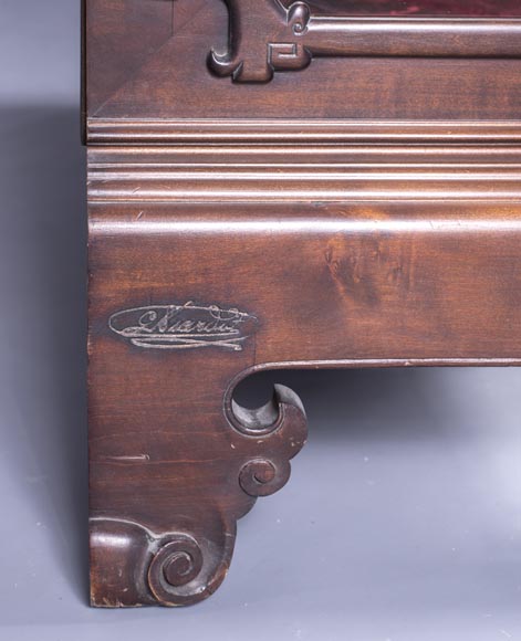 Gabriel VIARDOT (1830-1906) - Vitrine japonisante Gabriel VIARDOT (1830-1906) - Vitrine japonisante-9