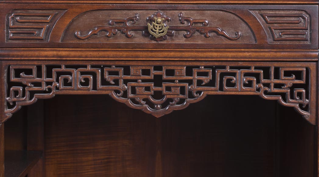 Gabriel VIARDOT (1830-1906) - Grand cabinet au chien de Fô Gabriel VIARDOT (1830-1906) - Grand cabinet au chien de Fô-4