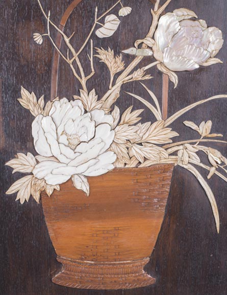 Gabriel VIARDOT (1830-1906) - Grand cabinet au chien de Fô Gabriel VIARDOT (1830-1906) - Grand cabinet au chien de Fô-7