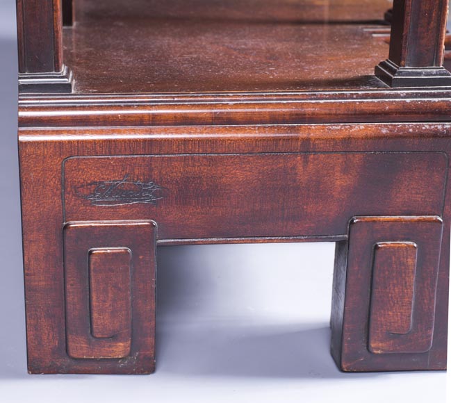 Gabriel VIARDOT (1830-1906) - Grand cabinet au chien de Fô Gabriel VIARDOT (1830-1906) - Grand cabinet au chien de Fô-13