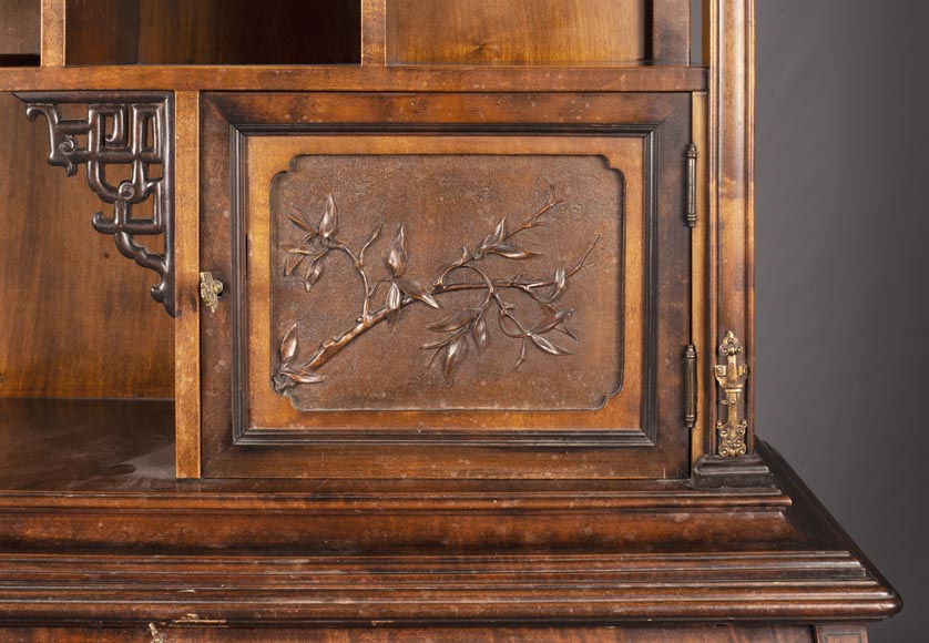 Gabriel VIARDOT (1830-1906) - Petit secrétaire d'inspiration extrême-orientale Gabriel VIARDOT (1830-1906) - Petit secrétaire d'inspiration extrême-orientale-6