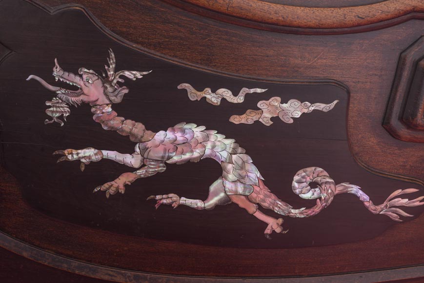 Lit asymétrique japonisant Lit asymétrique japonisant-6