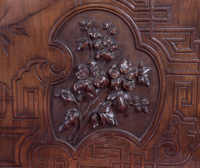 Lit inspiré de l'Extrême-Orient, à décor d'un tuk-tuk Lit inspiré de l'Extrême-Orient, à décor d'un tuk-tuk-5