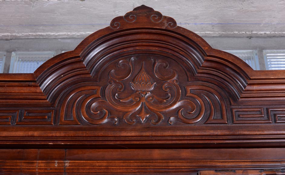 Très belle chambre à coucher japonisante en sycomore Très belle chambre à coucher japonisante en sycomore-5