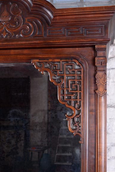 Très belle chambre à coucher japonisante en sycomore Très belle chambre à coucher japonisante en sycomore-6