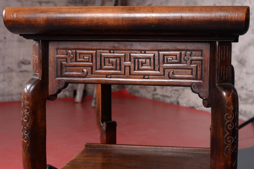 Très belle chambre à coucher japonisante en sycomore Très belle chambre à coucher japonisante en sycomore-19