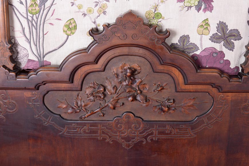 Très belle chambre à coucher japonisante en sycomore Très belle chambre à coucher japonisante en sycomore-26