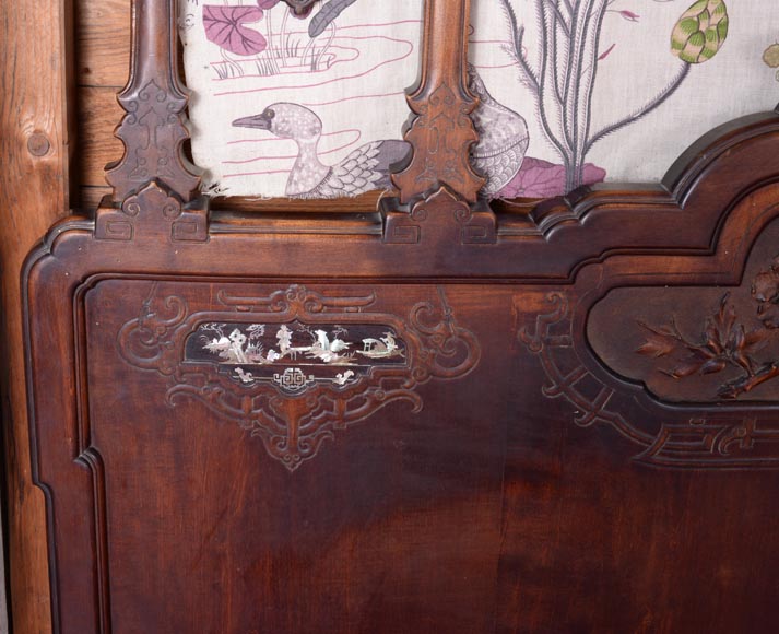 Très belle chambre à coucher japonisante en sycomore Très belle chambre à coucher japonisante en sycomore-27