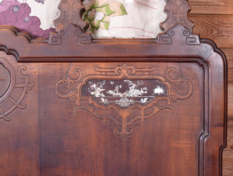 Très belle chambre à coucher japonisante en sycomore Très belle chambre à coucher japonisante en sycomore-28