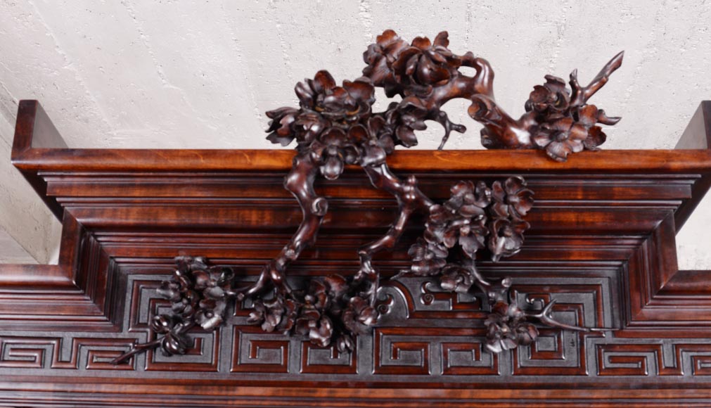 GABRIEL VIARDOT (attr. à) - Chambre à coucher composée d’une armoire et d’un lit en sycomore teinté GABRIEL VIARDOT (attr. à) - Chambre à coucher composée d’une armoire et d’un lit en sycomore teinté-14