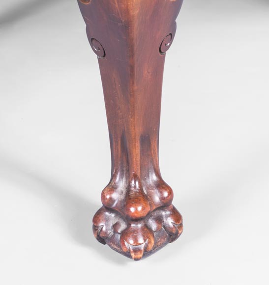 Cyrille RUFFIER DES AIMES (1844-1916) - Ensemble de deux chaises et un fauteuil d'inspiration extrême-orientale Cyrille RUFFIER DES AIMES (1844-1916) - Ensemble de deux chaises et un fauteuil d'inspiration extrême-orientale-12