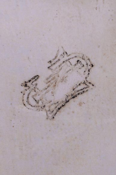 Cache-pot japonisant en faïence émaillée à décor en médaillons de scènes de vie animées Cache-pot japonisant en faïence émaillée à décor en médaillons de scènes de vie animées-3