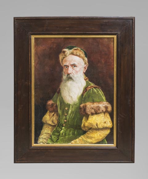 Rudolf ERNST (1854-1932) - Portrait d'un haut dignitaire Austro-Hongrois Rudolf ERNST (1854-1932) - Portrait d'un haut dignitaire Austro-Hongrois-0