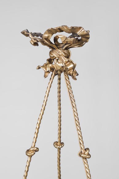 Eugène SOLEAU - Lustre aux masques Beshimi Eugène SOLEAU - Lustre aux masques Beshimi-5