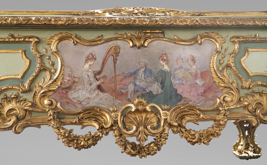 Steinway & Sons – Th. Kammerer (Cuel & cie), Piano à queue de concert (pièce unique) ayant appartenu à Cornelius Vanderbilt II Steinway & Sons – Th. Kammerer (Cuel & cie), Piano à queue de concert (pièce unique) ayant appartenu à Cornelius Vanderbilt II-5