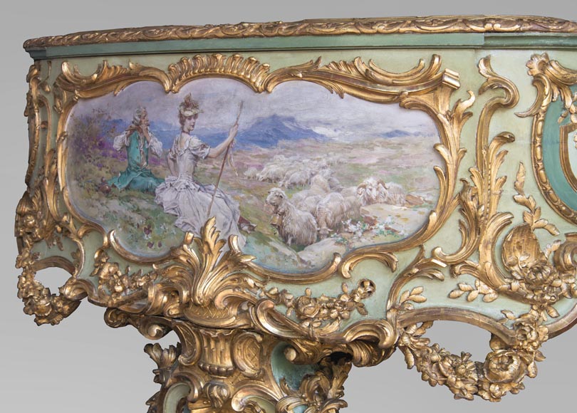 Steinway & Sons – Th. Kammerer (Cuel & cie), Piano à queue de concert (pièce unique) ayant appartenu à Cornelius Vanderbilt II Steinway & Sons – Th. Kammerer (Cuel & cie), Piano à queue de concert (pièce unique) ayant appartenu à Cornelius Vanderbilt II-6