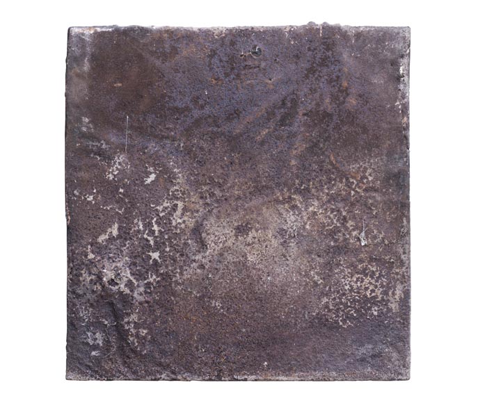 Belle plaque de cheminée ancienne aux écus d'alliance du marquis de Vichy et de Claude-Josèphe-Marie de Saint-Georges Belle plaque de cheminée ancienne aux écus d'alliance du marquis de Vichy et de Claude-Josèphe-Marie de Saint-Georges-5