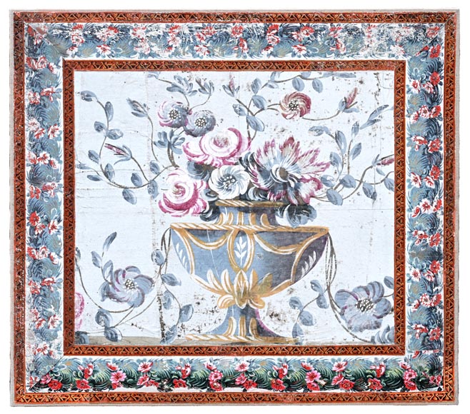 Décor d’une chambre en papier peint (manufacture Réveillon) Décor d’une chambre en papier peint (manufacture Réveillon)-4