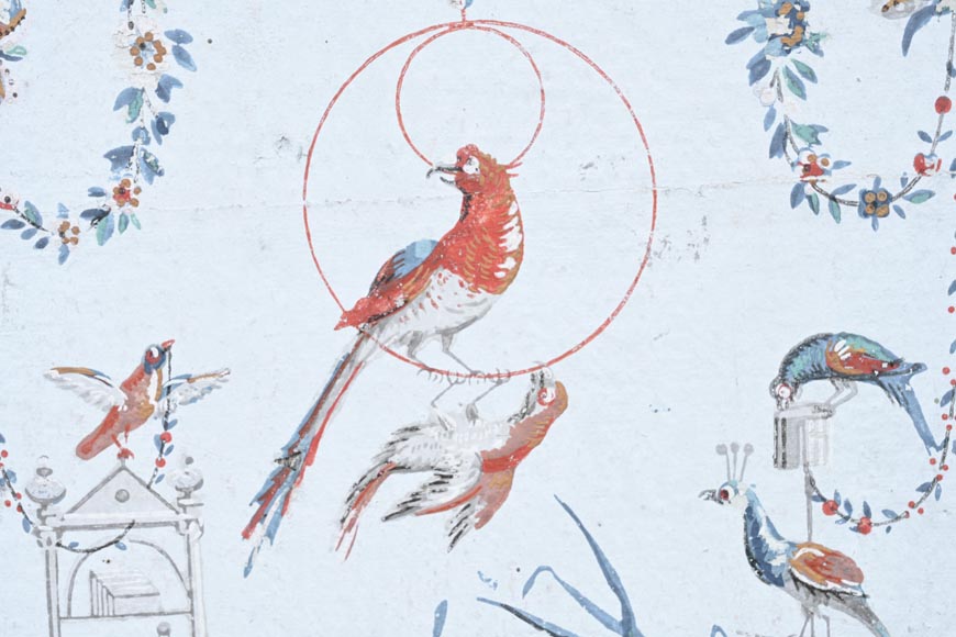 Décor d’une chambre en papier peint (manufacture Réveillon) Décor d’une chambre en papier peint (manufacture Réveillon)-8