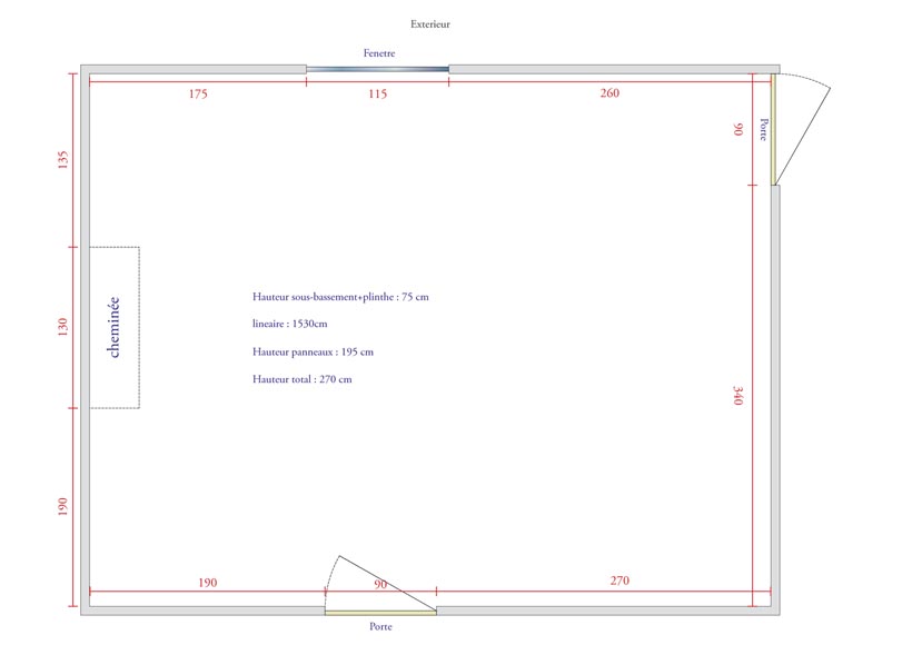 Décor d’une chambre en papier peint (manufacture Réveillon) Décor d’une chambre en papier peint (manufacture Réveillon)-13