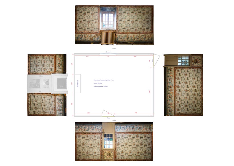 Décor d’une chambre en papier peint (manufacture Réveillon) Décor d’une chambre en papier peint (manufacture Réveillon)-14