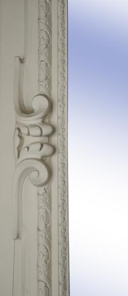 Miroir ancien de style Napoléon III, fronton orné d'une tête de lion Miroir ancien de style Napoléon III, fronton orné d'une tête de lion-4