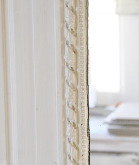 Trumeau ancien de style Louis XVI, à décor de panier fleuri Trumeau ancien de style Louis XVI, à décor de panier fleuri-3