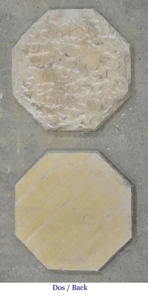 Sol composé d'un bel ensemble de cabochons octogonaux du XIXe siècle Sol composé d'un bel ensemble de cabochons octogonaux du XIXe siècle-2