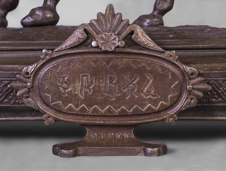 Pendule au méhariste égyptien sur sa monture, de la fin du XIXe siècle Pendule au méhariste égyptien sur sa monture, de la fin du XIXe siècle-7