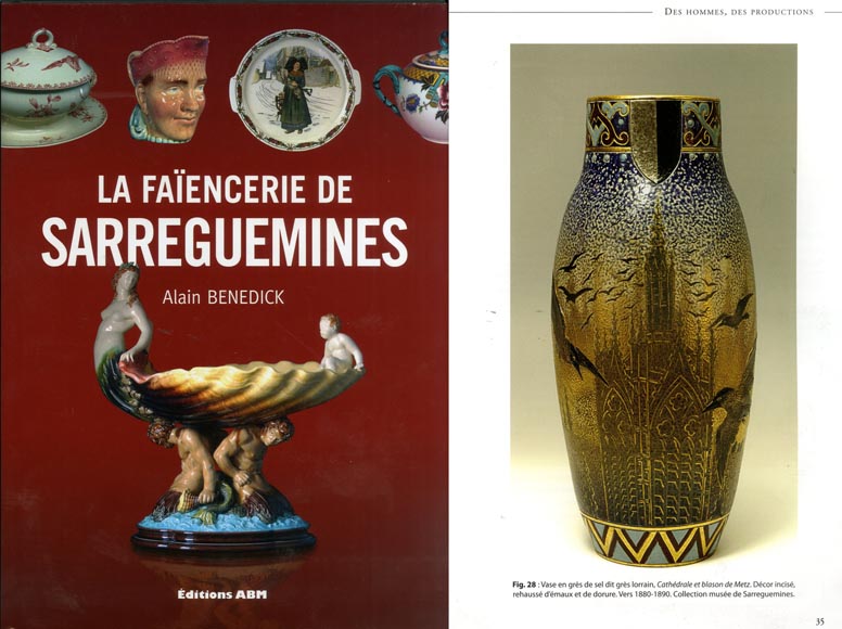 MANUFACTURE DE SARREGUEMINES - MANUFACTURE DE SARREGUEMINES -